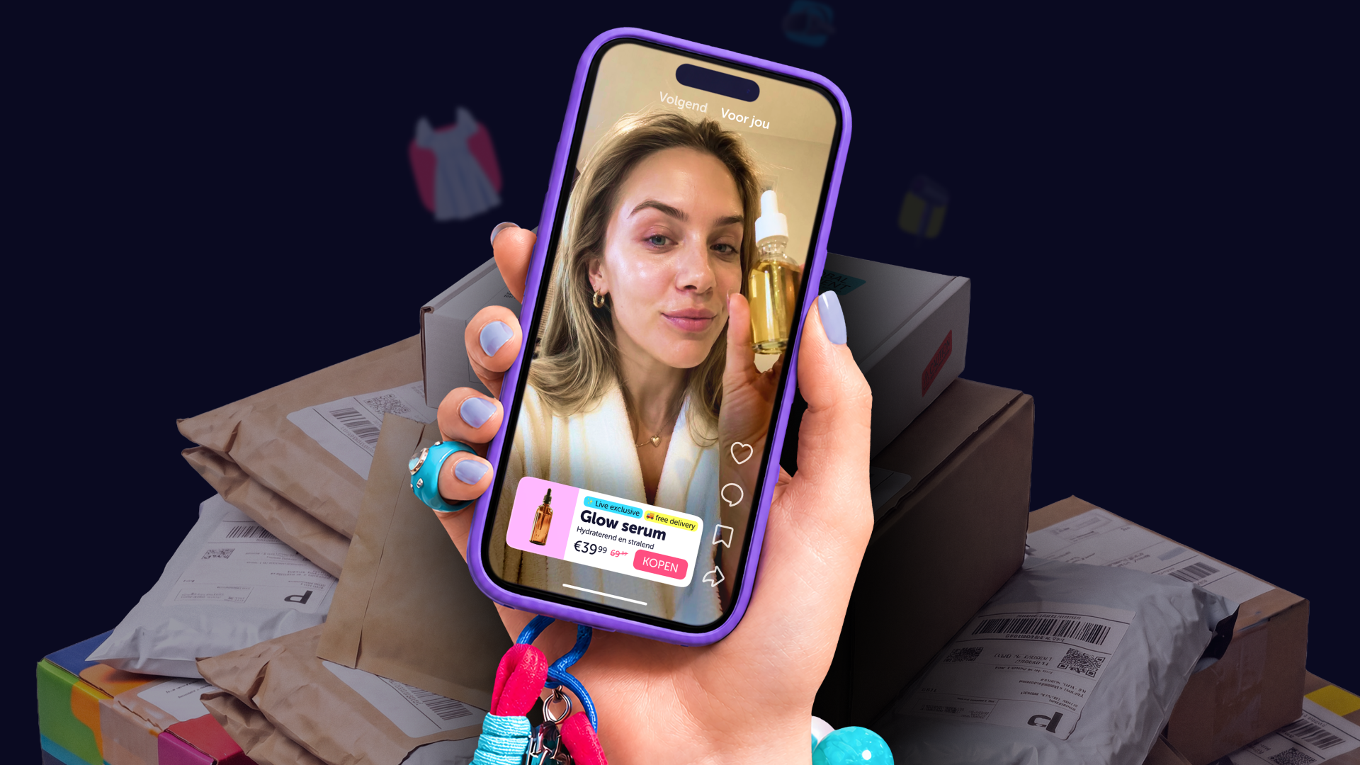 De TikTok Shop maakt de weg om een product te kopen nog korter