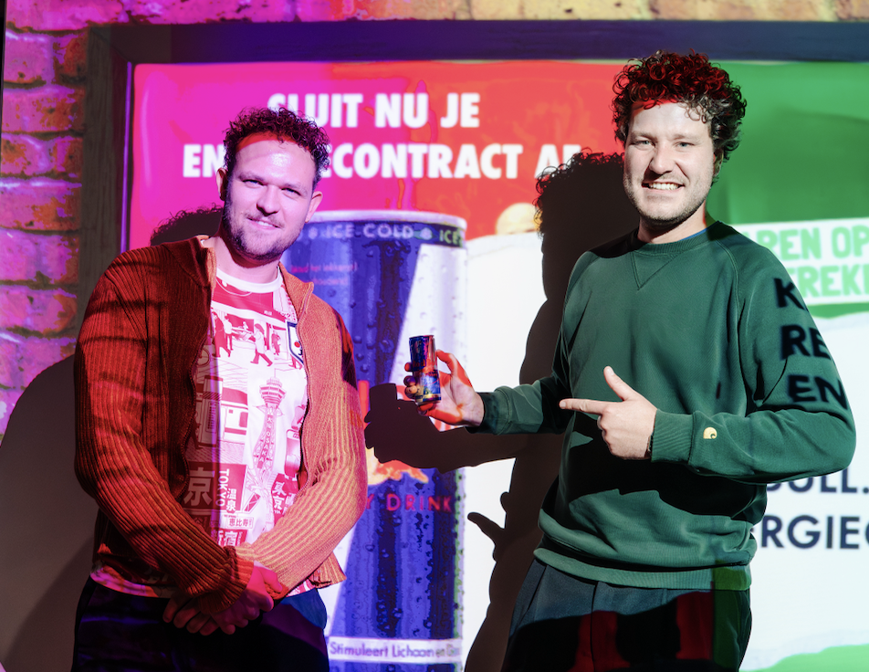 Dion Hendriks & Leon Keizer (TBWA) win the Red Bull pitch with 'Energy Contract'