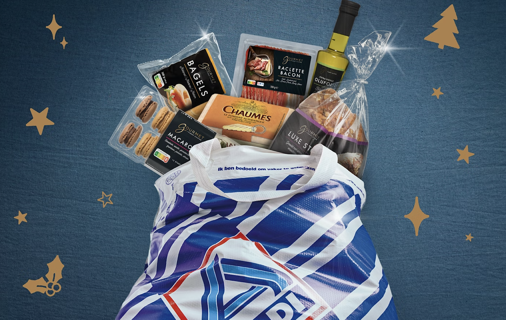 ALDI's Kerstboodschappenmandje volgens KASSA het meest goedkoop