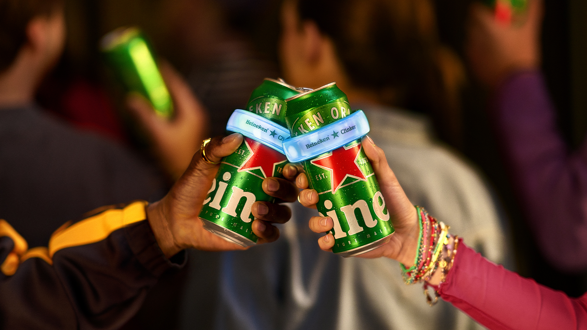 Heineken introduceert The Clinker: proosten om muzikale match te vinden