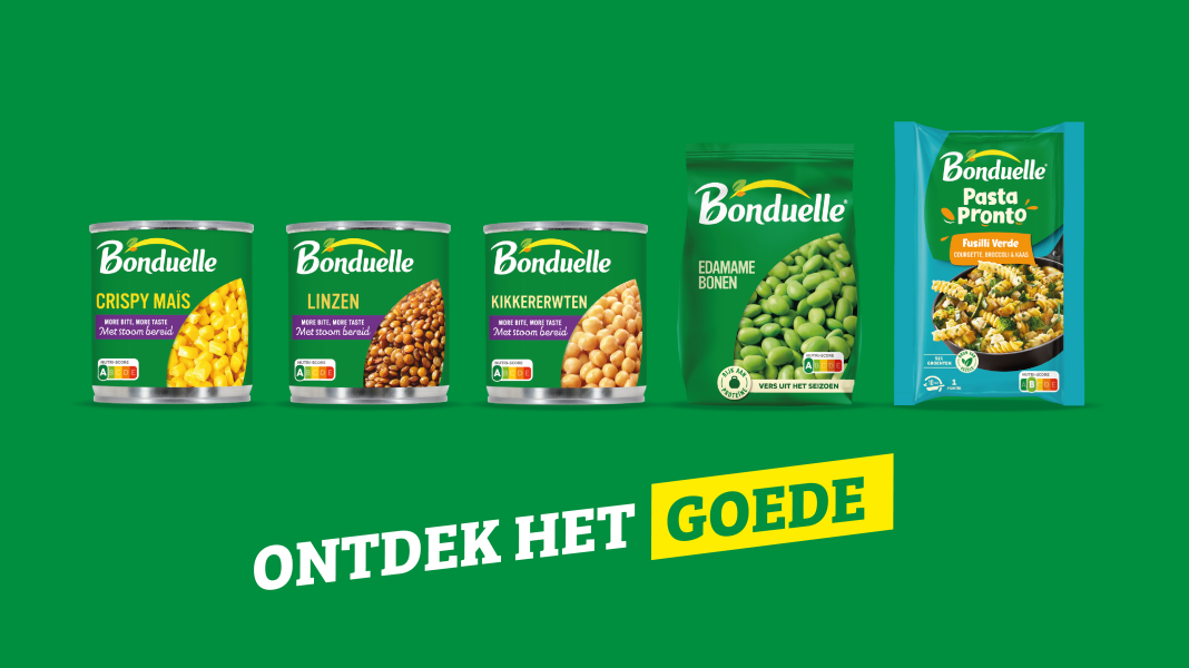Bonduelle vernieuwt merkidentiteit met merkcampagne en verpakkingsdesign