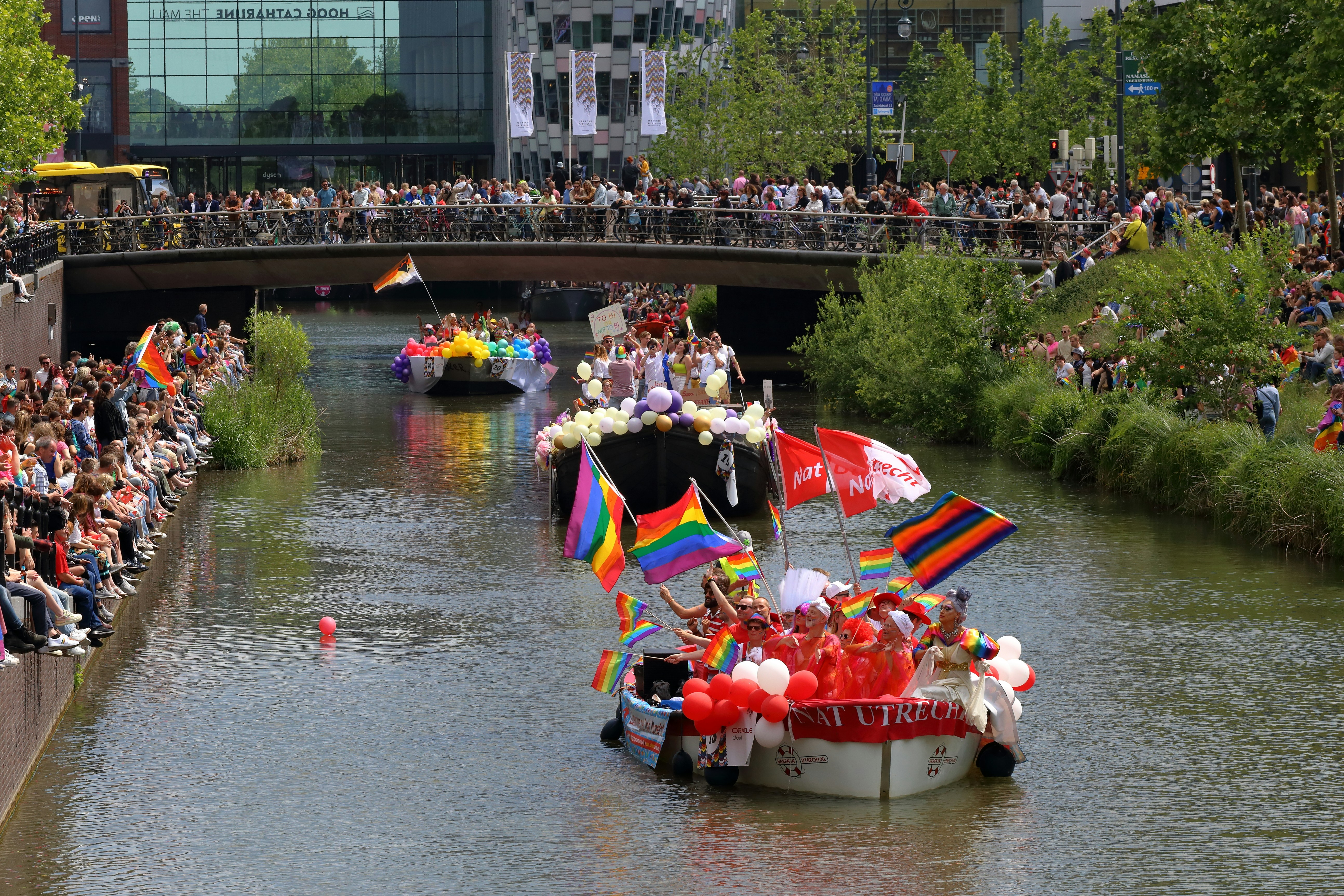 Boats to watch tijdens Canal Parade 2026