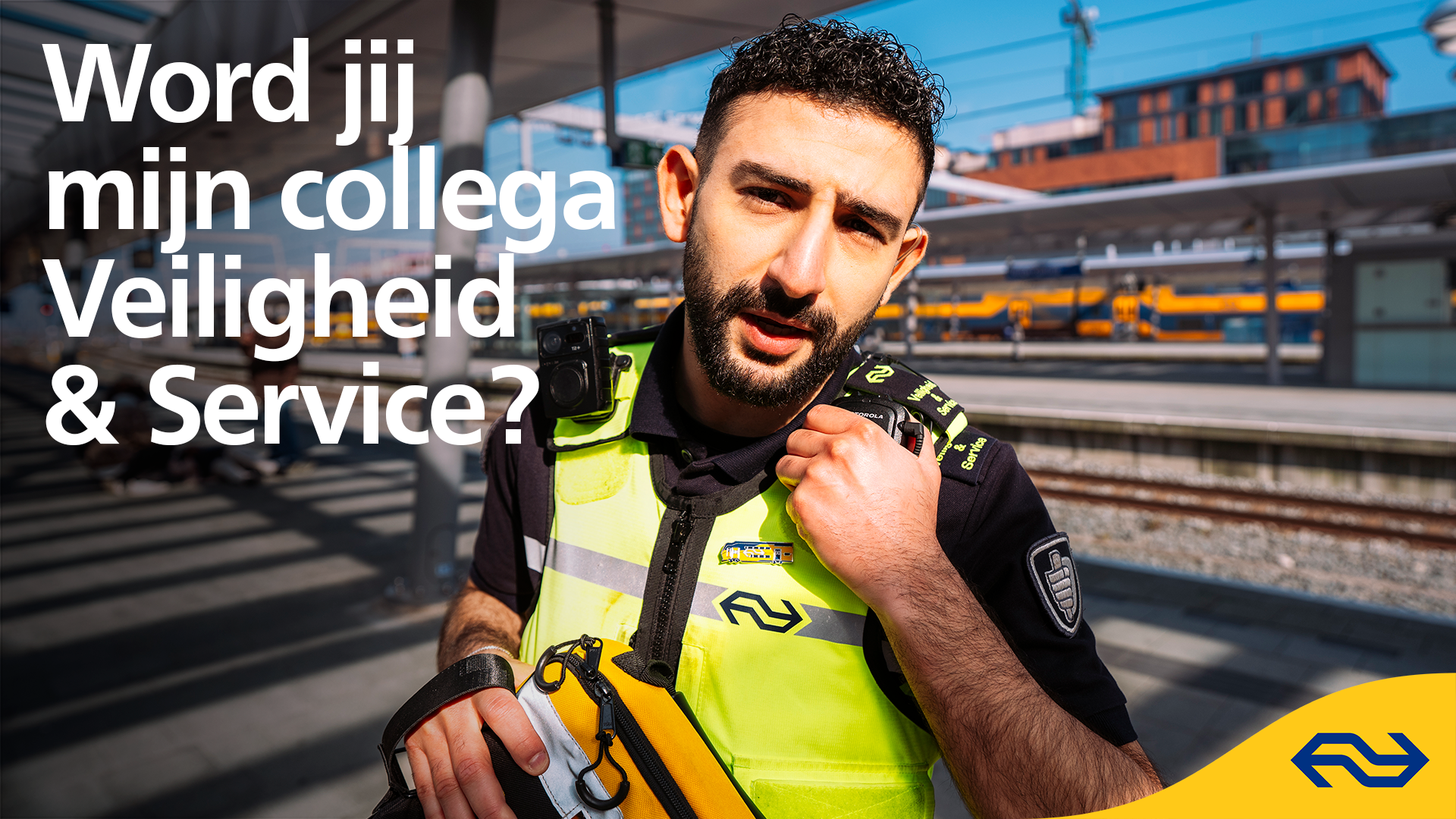 NS werft nieuwe collega's met buddycam-campagne