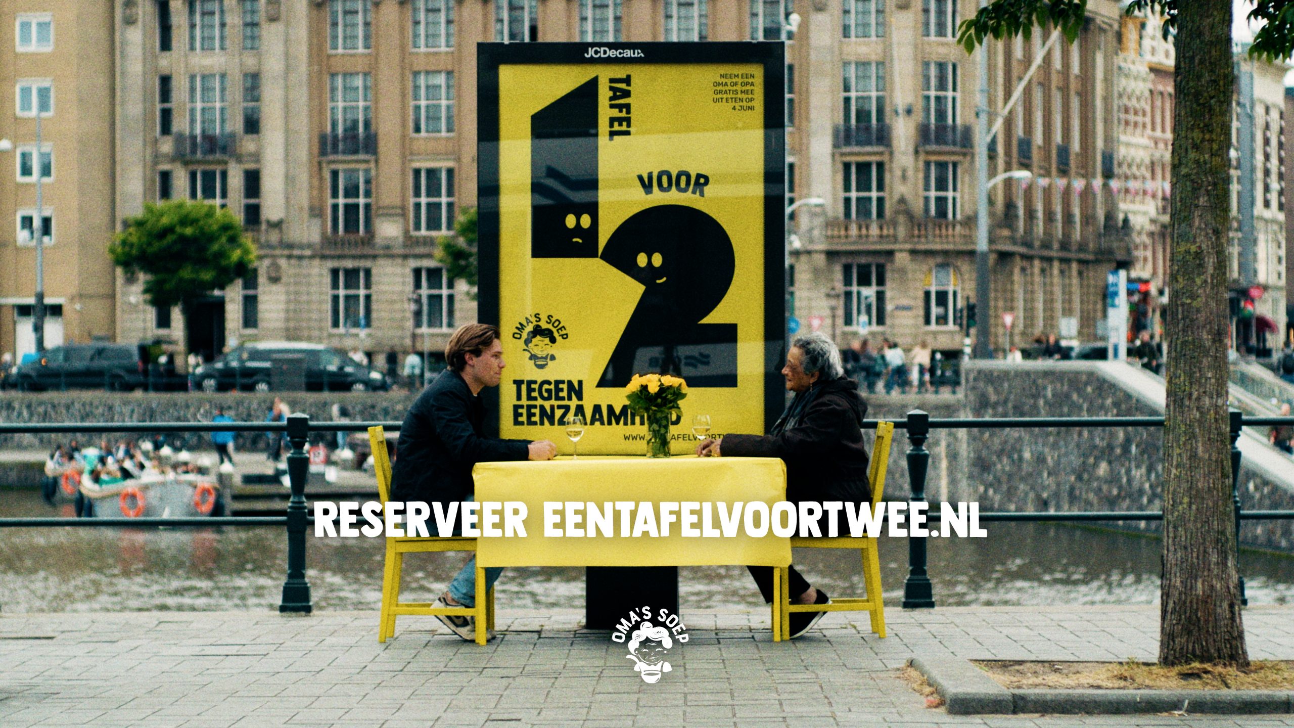 Oma’s Soep schuift aan tegen eenzaamheid