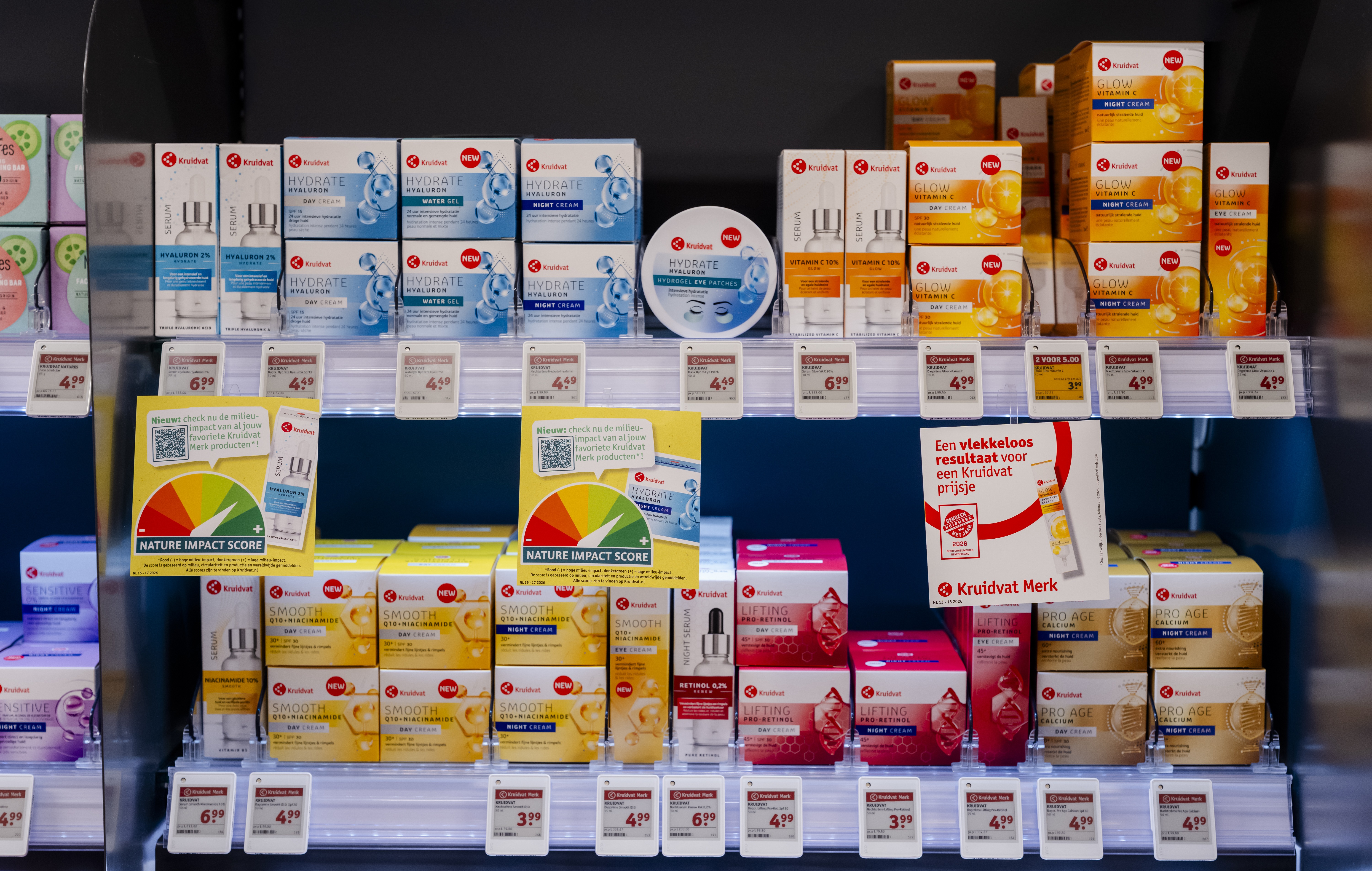 Kruidvat en Trekpleister maken duurzaamheid zichtbaar met één score