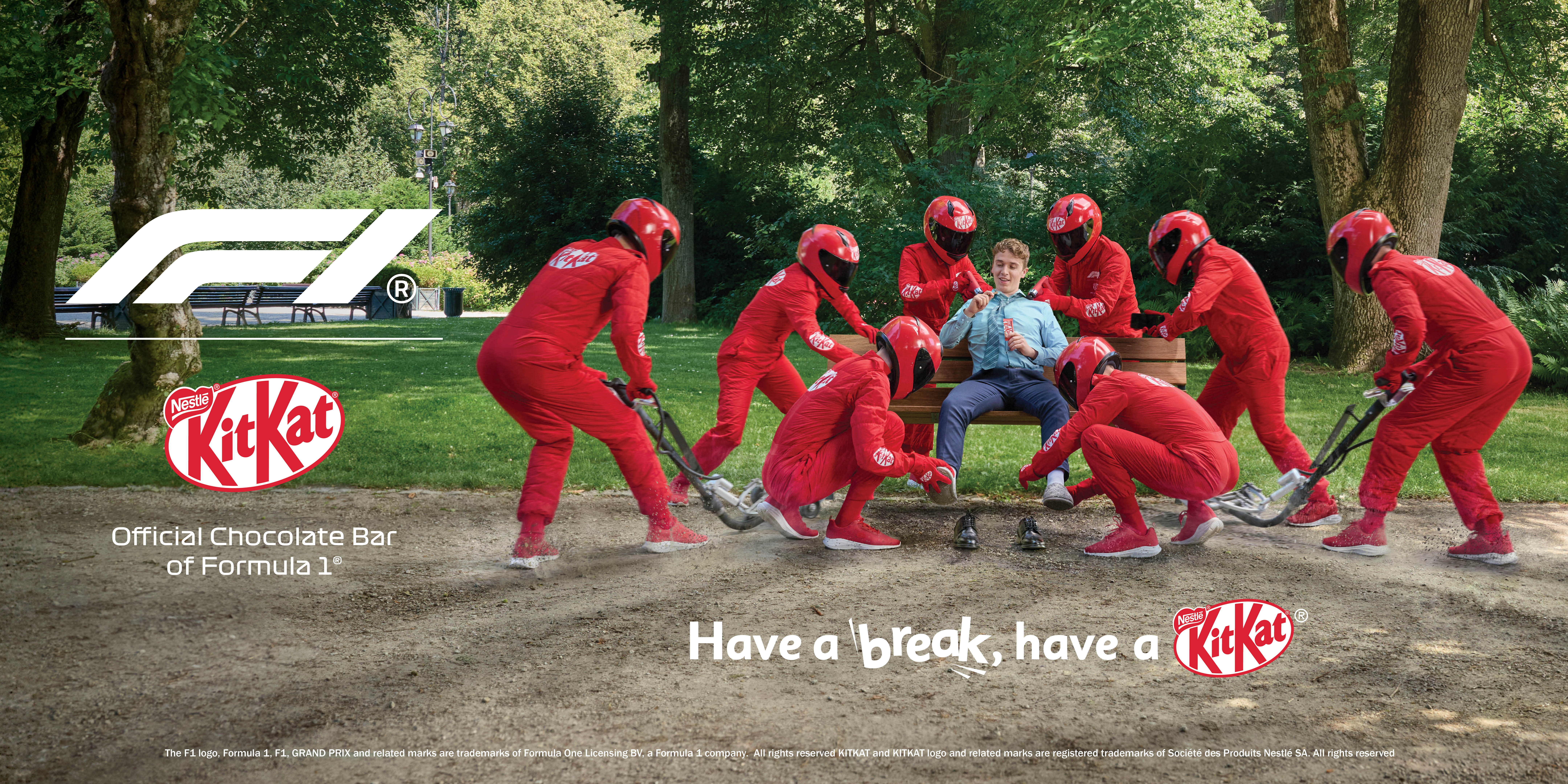 L’AGENCY brengt KitKat naar Formule 1