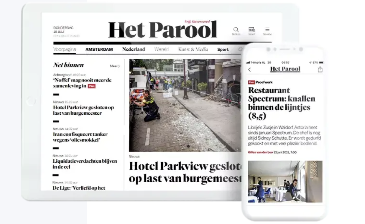 Het Parool bestaat 85 jaar. Persvrijheid en onafhankelijke journalistiek blijven actueel