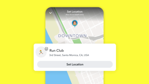 Snapchat breidt aankomstmeldingen uit voor Safer Internet Day