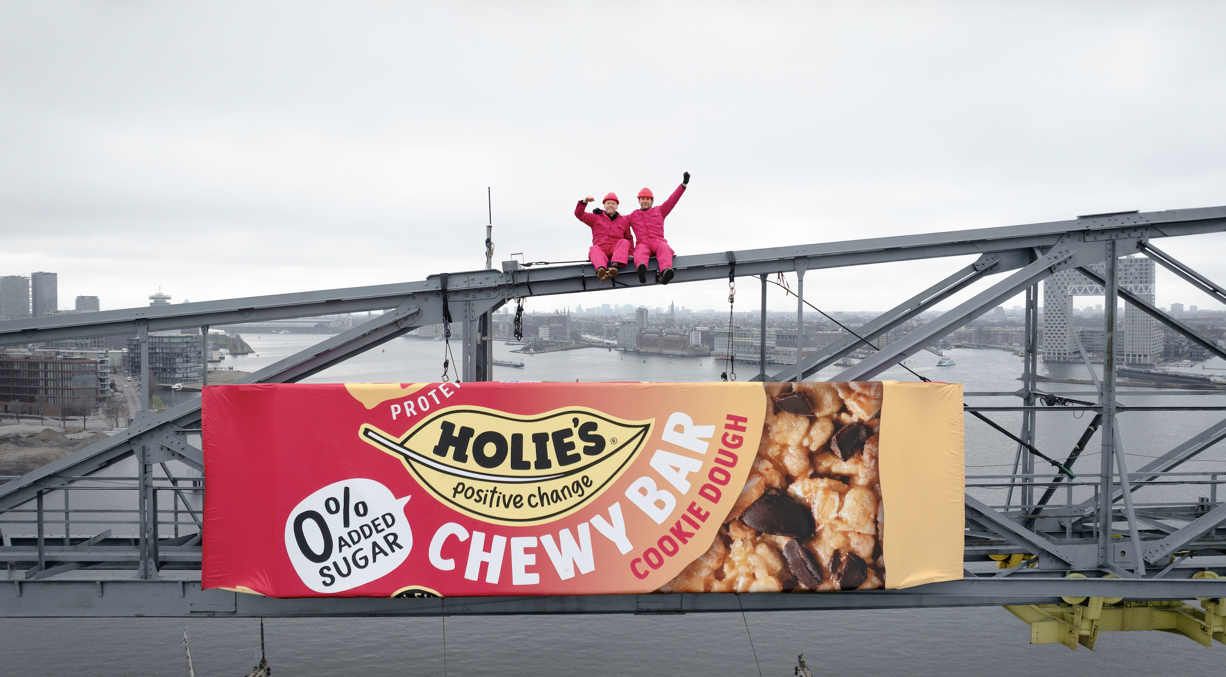 Nog een nieuw product van Holie's: de Chewy Bars