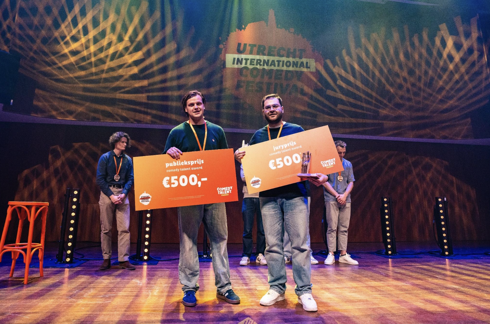 Dikran Kassabian grote winnaar Comedy Talent Award