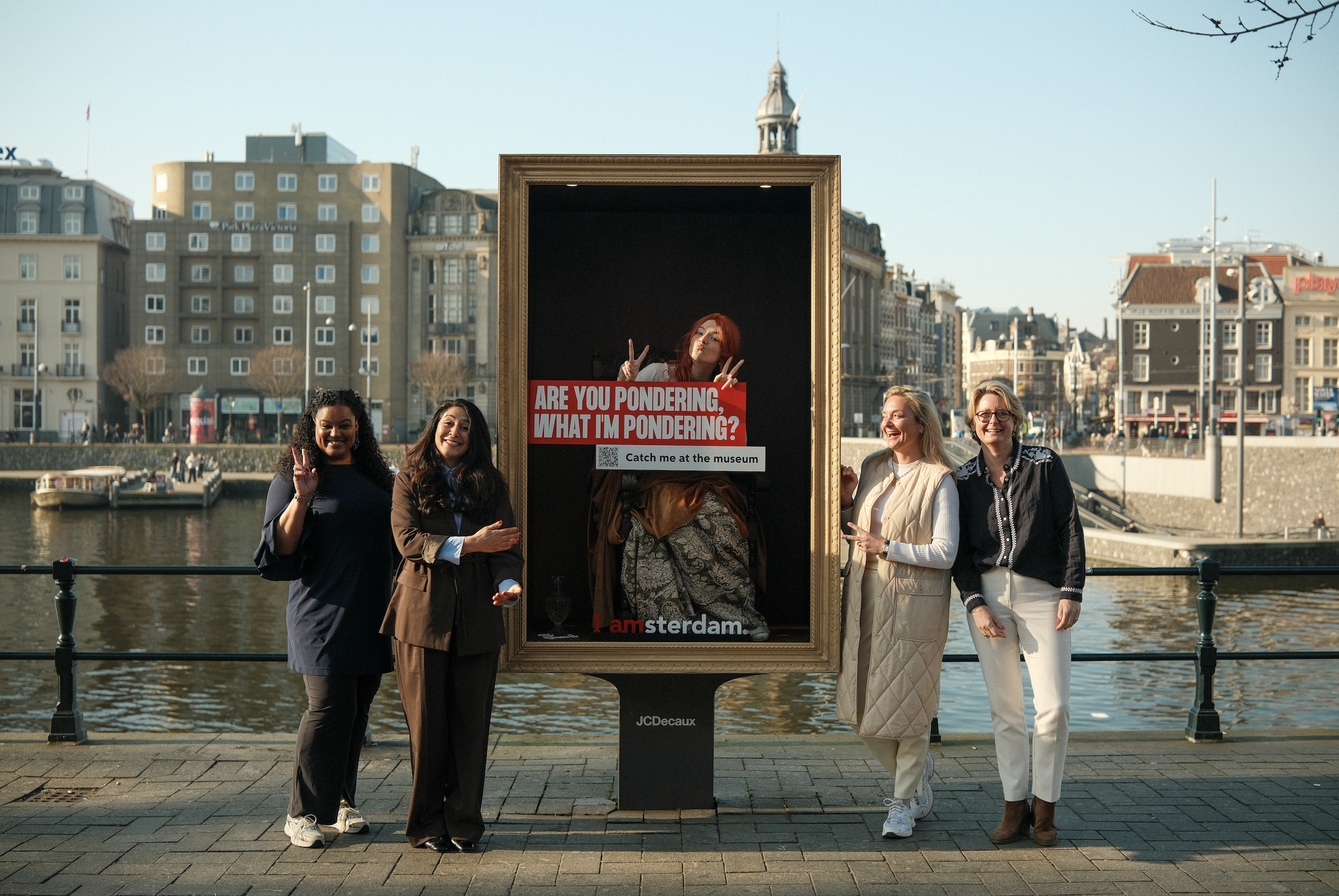 Kunst komt naar je toe in nieuwe Amsterdamse museacampagne