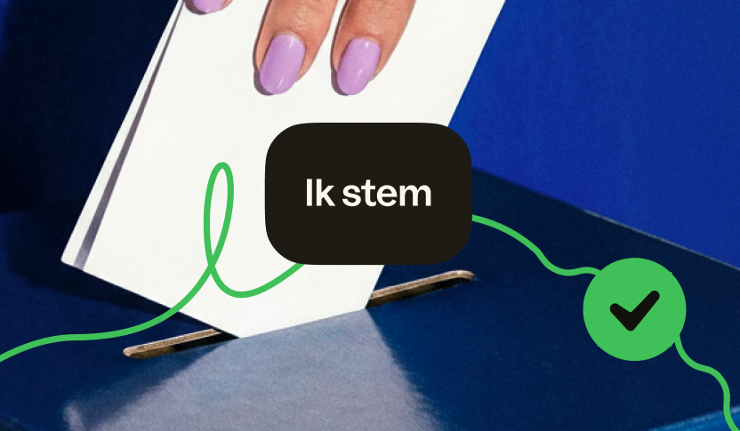 Happn stuurt singles naar de stembus: eerst stemmen, dan daten