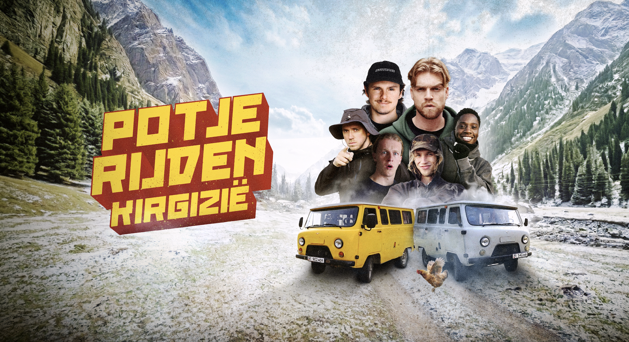 Nieuwe creator-serie Potje Rijden: Kirgizië op Prime Video