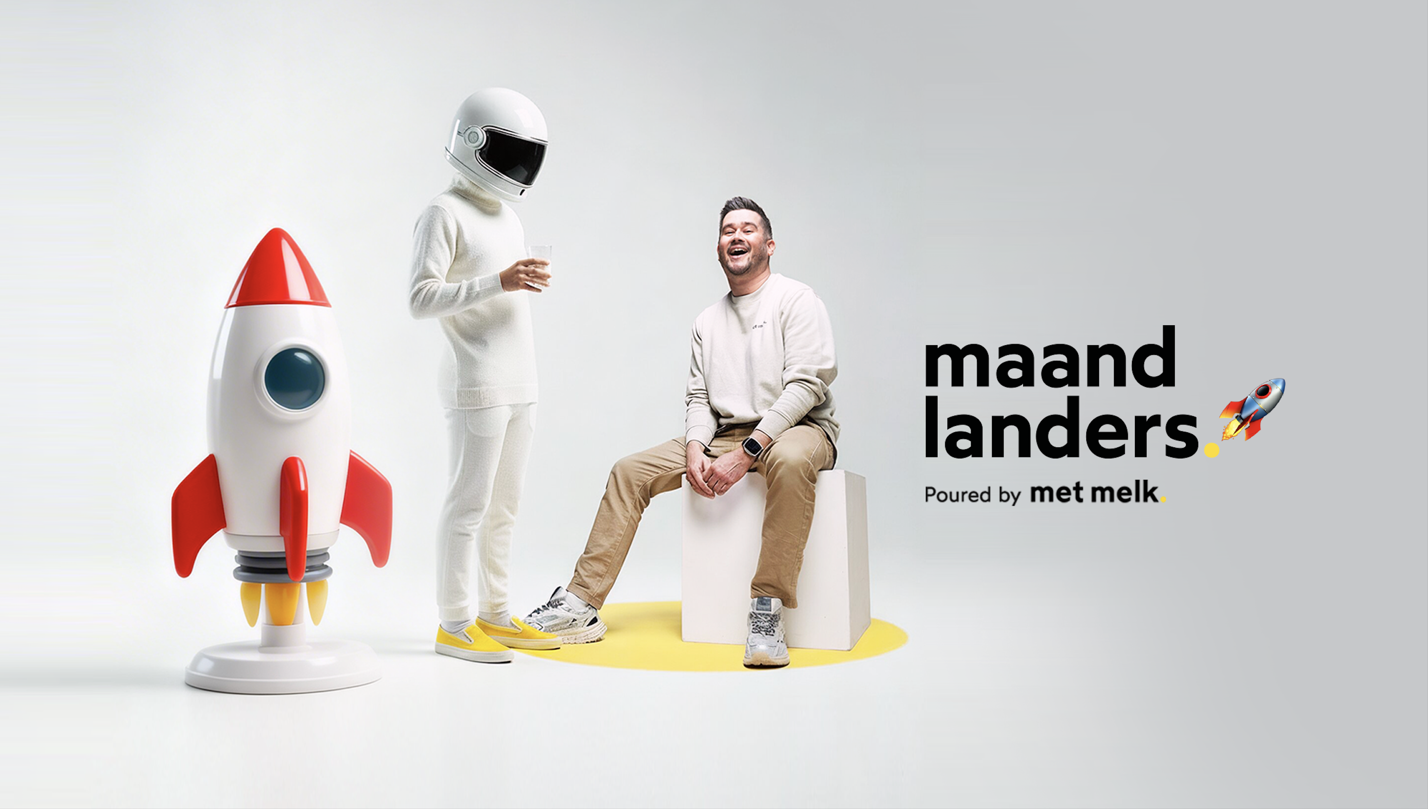 met melk. introduceert Maandlanders voor merkontwikkeling in 30 dagen