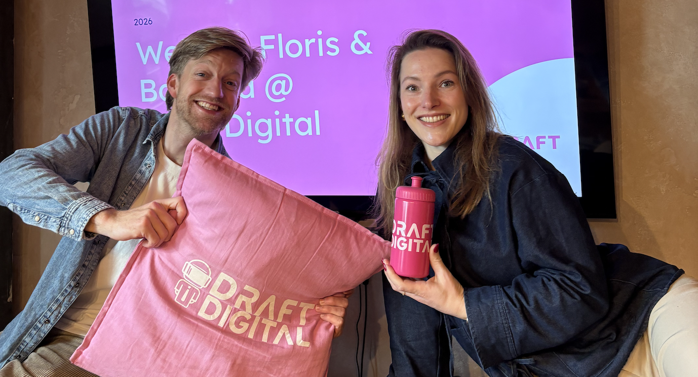 Geen vacature, wel versterking: Draft Digital breidt senior team uit