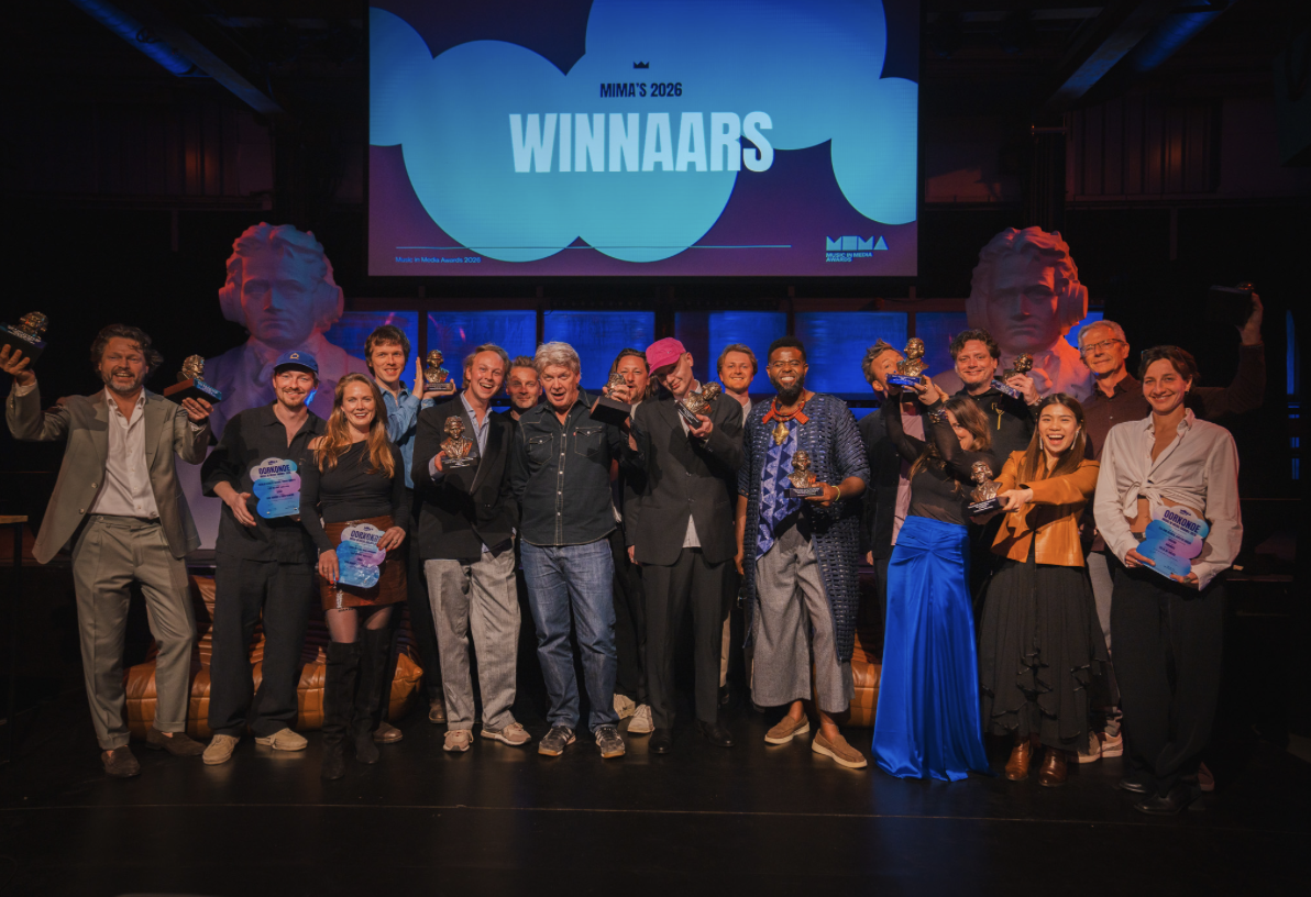 Dit zijn de winnaars van Music in Media Awards 2026