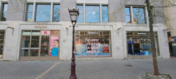 Nespresso en Adyen openen pop-up