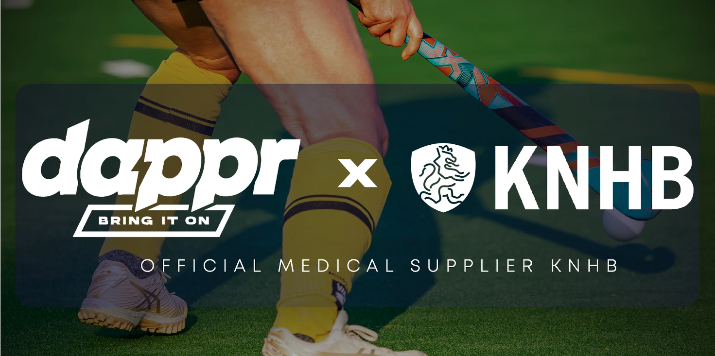 Dappr Official Medical Supplier van KNHB
