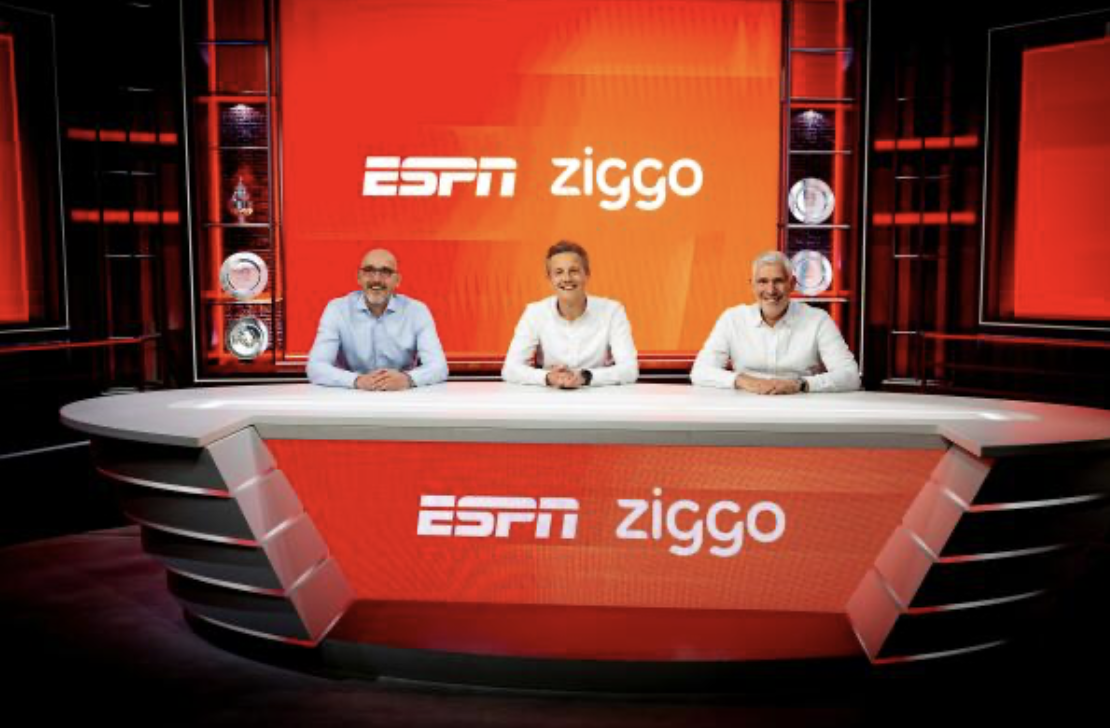 Ziggo brengt vanaf 1 juli alle wedstrijden VriendenLoterij Eredivisie via ESPN naar alle NL huiskamers
