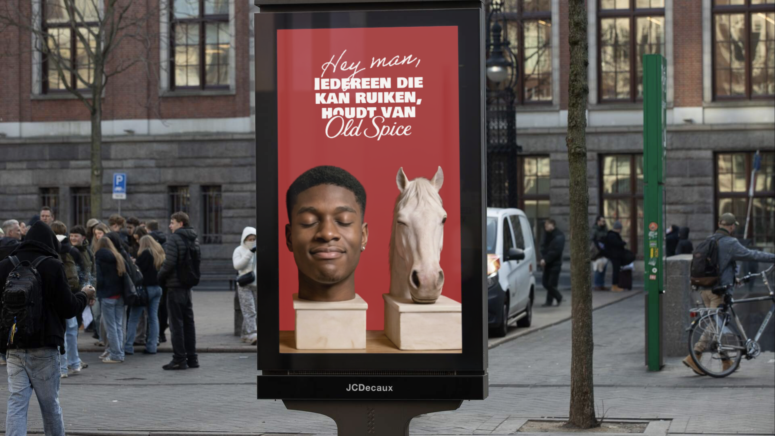Old Spice zegt ‘Hey man’ tegen Nederland met Wolfstreet