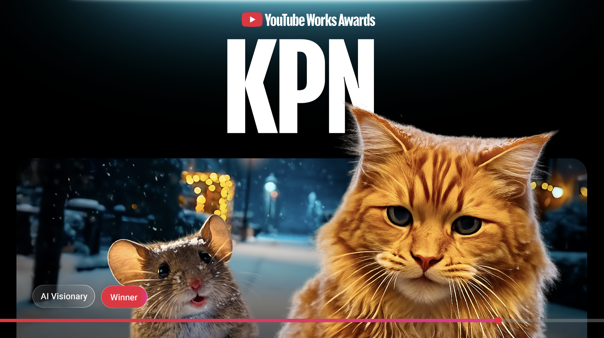 KPN grote winnaar bij YouTube Works Awards 2026