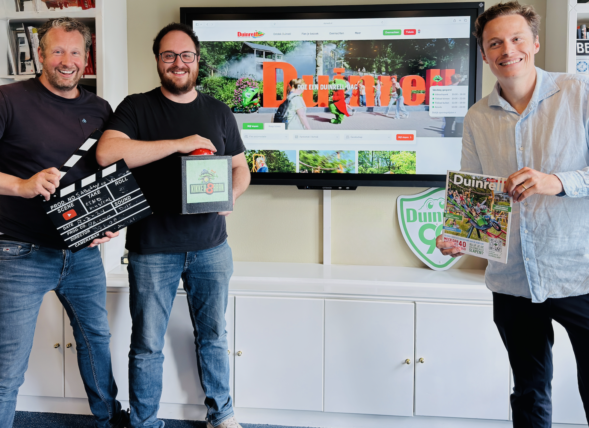 Duinrell lanceert nieuwe website, nieuw magazine en commercial met vertrouwde slogan