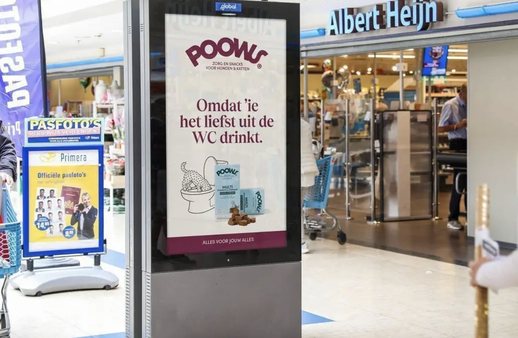 Merkcampagne Poows schaalt landelijk op met gerichte Out of Home strategie