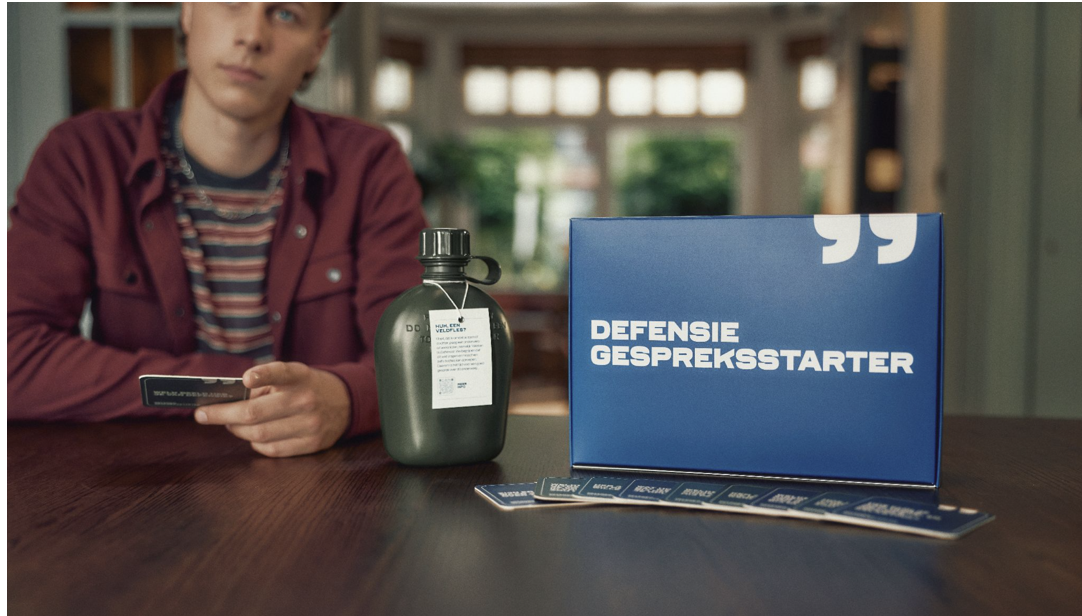 Defensie lanceert Gespreksstarter: ‘Tijd voor een goed gesprek’