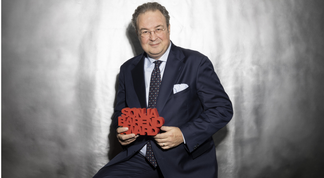 Sven Kockelman wint Sonja Barend Award 2026