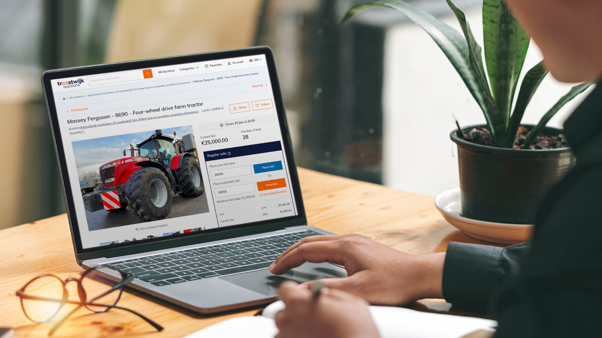 Troostwijk Auctions kiest TEAM LEWIS voor internationale positionering