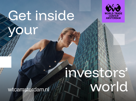 WTC Amsterdam positioneert zich als dé plek waar ondernemers en investeerders elkaar vinden