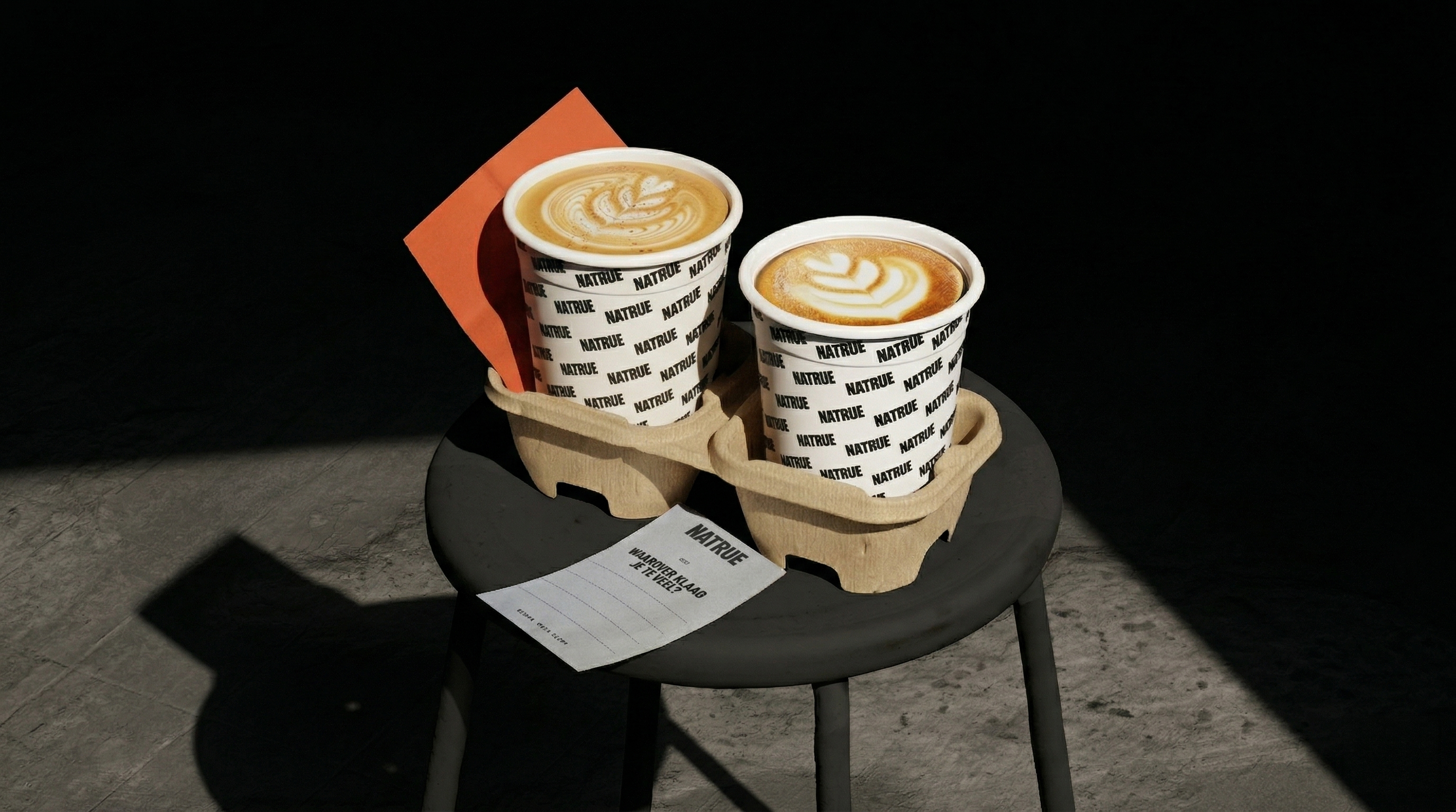 NATRUE opent pop-up koffiebar in Utrecht waar eerlijkheid de enige valuta is