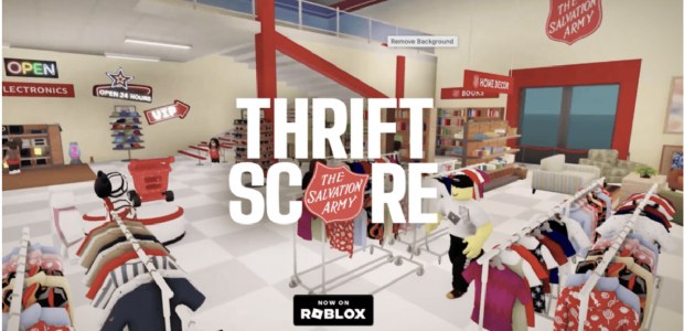 The Salvation Army lanceert 's werelds eerste digitale kringloopwinkel op Roblox