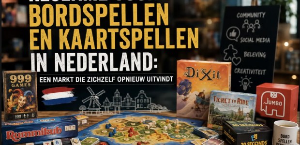 Reclame voor bordspellen en kaartspellen in Nederland: een markt die zichzelf opnieuw uitvindt