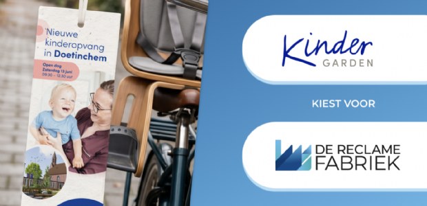 Kindergarden kiest voor De Reclamefabriek