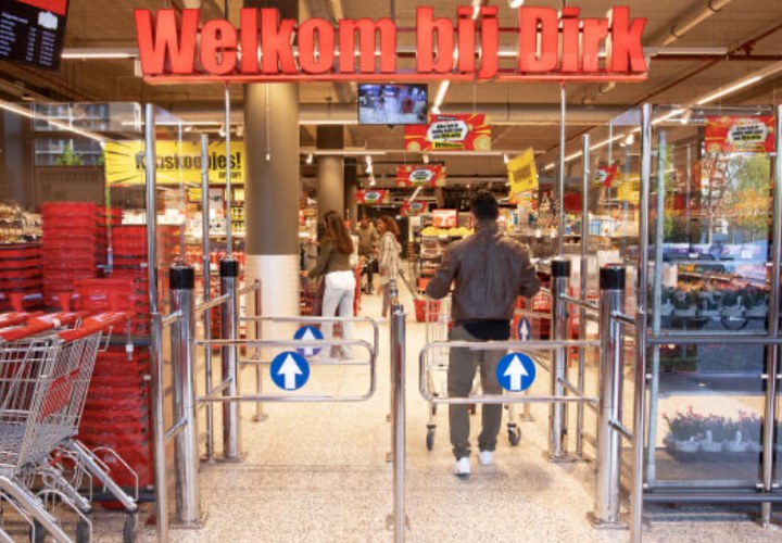 Dirk opent eerste supermarkt in Arnhem
